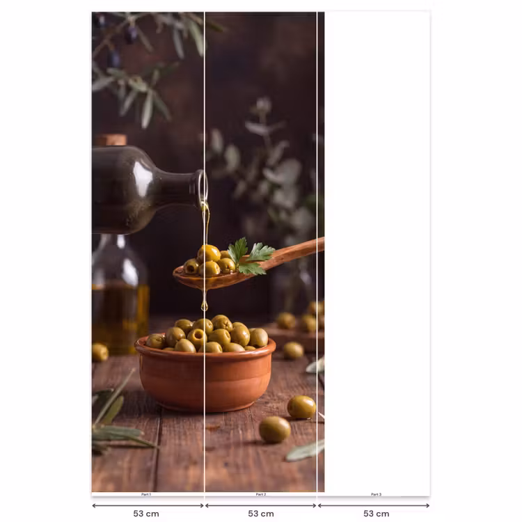 Behang - Olijven - Olijfolie - Eten — 6