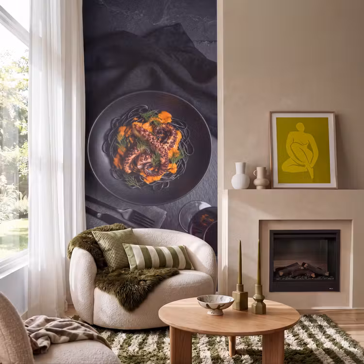 Behang - Eten - Octopus - Modern — 1