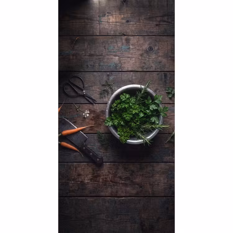 Behang - Groenten - Hout - Eten — 2