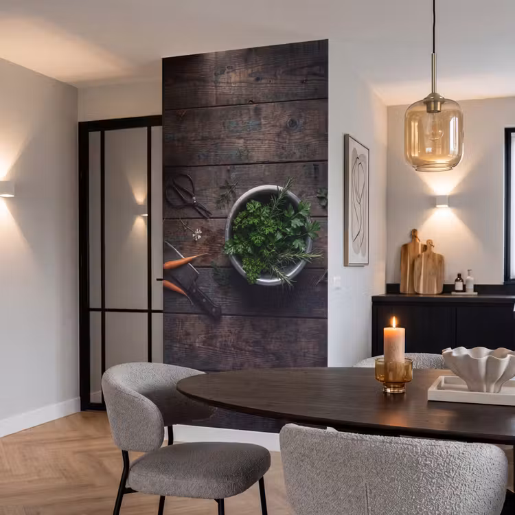 Behang - Groenten - Hout - Eten — 5