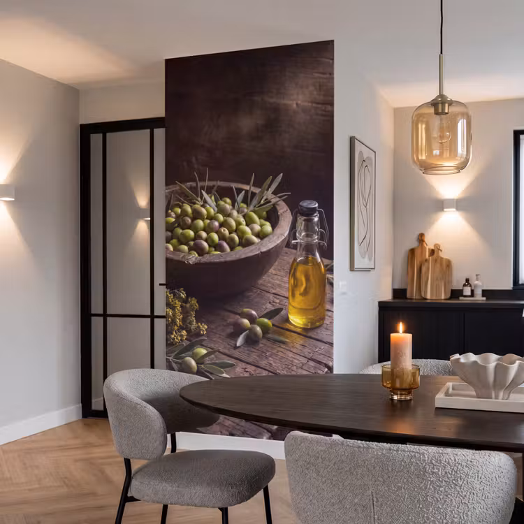 Behang - Olijven - Eten - Rustiek — 5