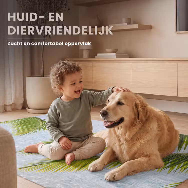 Vloerkleed - Boom - Bladeren - Water - Tropisch - Groen — 6