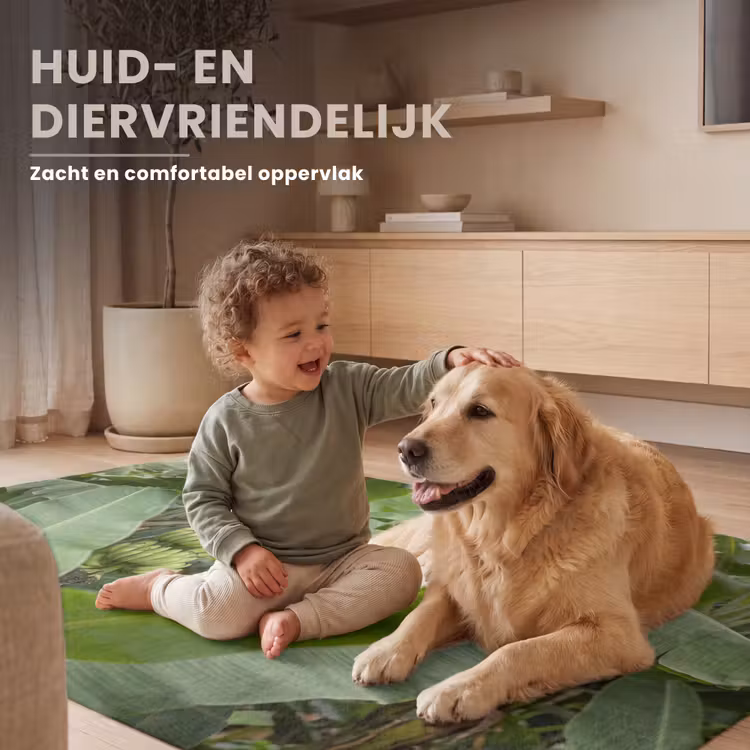 Vloerkleed - Eten - Bananen - Plantage - Groen — 6
