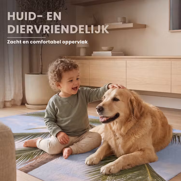 Vloerkleed - Kokosnoot - Boom - Tropisch - Natuur - Groen — 6