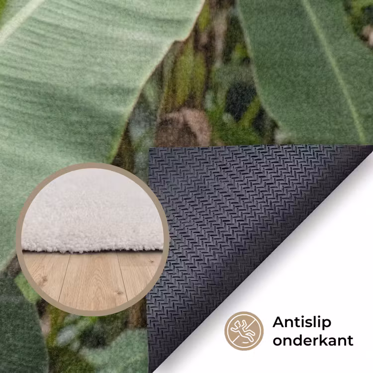 Vloerkleed - Eten - Bananen - Plantage - Groen — 4