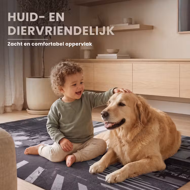 Vloerkleed - Stad - Straat - Gebouwen - Verkeer - Zwart-wit — 6