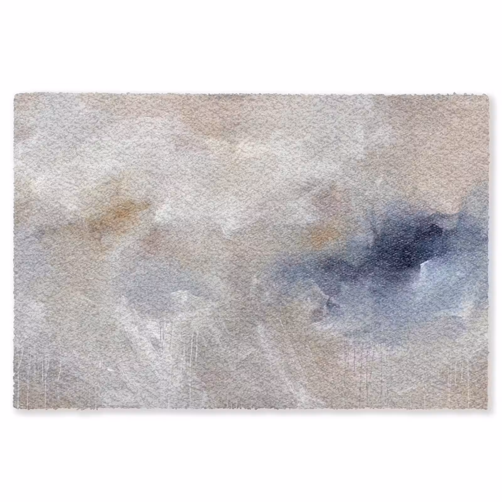 Vloerkleed - Abstract - Wolken - Sfeer - Modern - Beige — 1