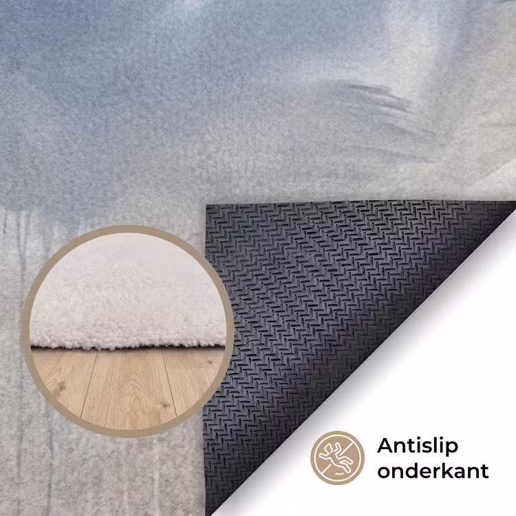 Vloerkleed - Abstract - Wolken - Sfeer - Modern - Beige — 4