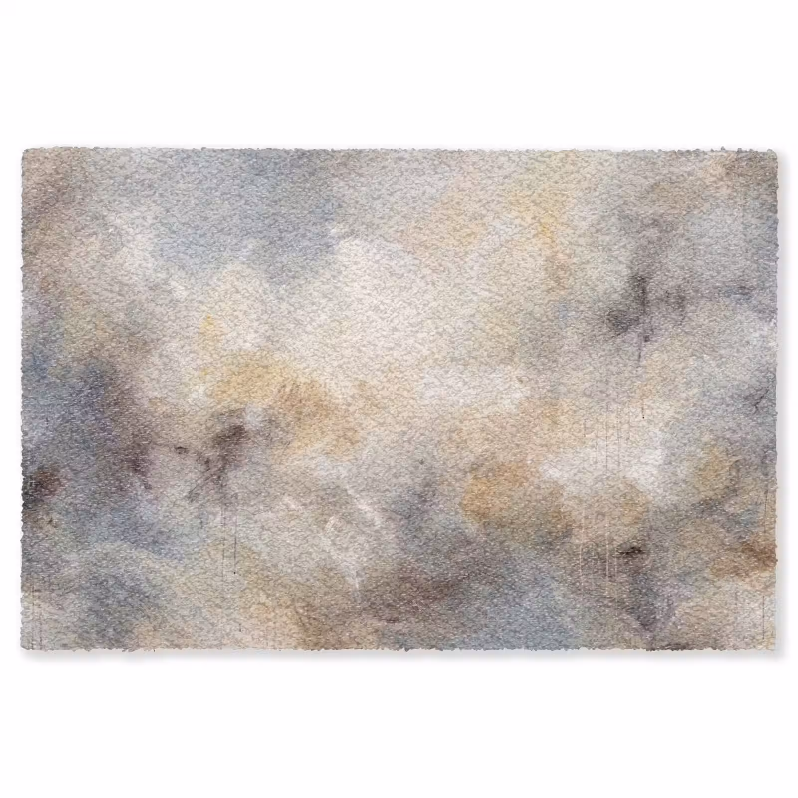 Vloerkleed - Abstract - Wolken - Sfeervol - Beige - Grijs — 1