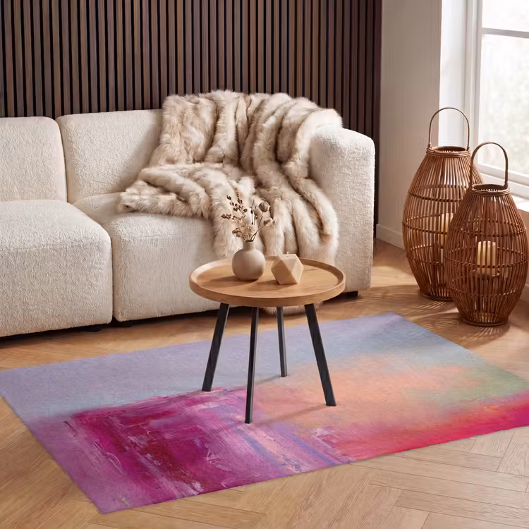 Vloerkleed - Abstract - Kleuren - Modern - Roze — 3