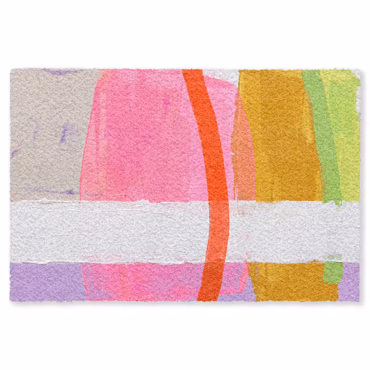 Vloerkleed - Abstract - Kleurrijk - Vormen - Modern - Kunst — 1