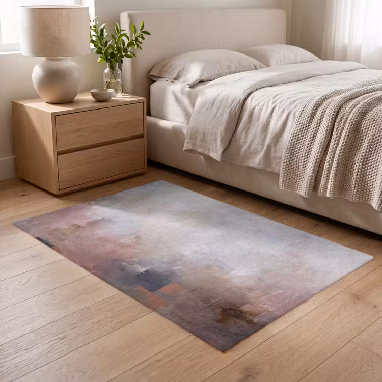 Vloerkleed - Abstract - Vloeiend - Kunst - Modern - Beige — 5