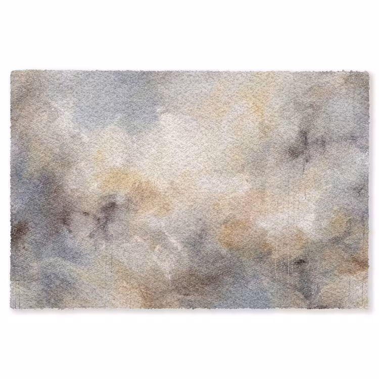 Vloerkleed - Abstract - Wolken - Sfeervol - Beige - Grijs — 1