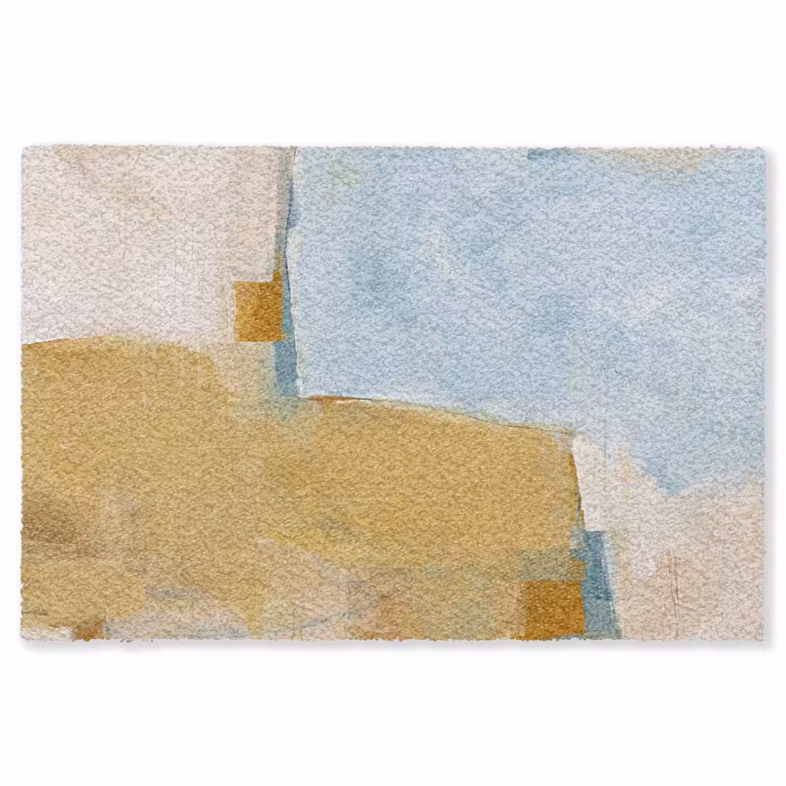 Vloerkleed - Abstract - Kleuren - Kunst - Modern - Blauw — 1