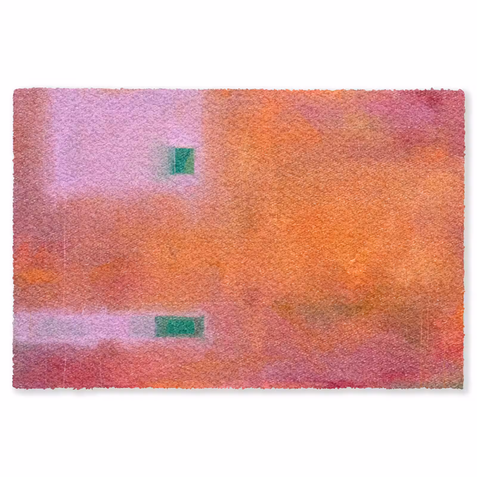 Vloerkleed - Abstract - Vlakken - Kunst - Modern - Oranje — 1