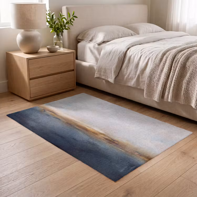 Vloerkleed - Abstract - Horizon - Water - Modern - Beige — 5