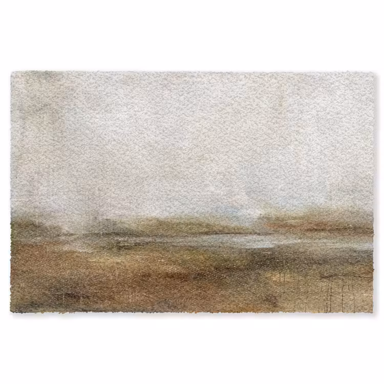 Vloerkleed - Abstract - Landschap - Natuur - Beige - Bruin — 1
