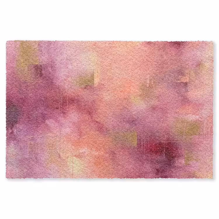 Vloerkleed - Abstract - Kleuren - Modern - Roze - Paars — 1