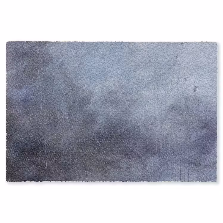 Vloerkleed - Abstract - Kwaststreken - Modern - Kunst - Grijs — 1