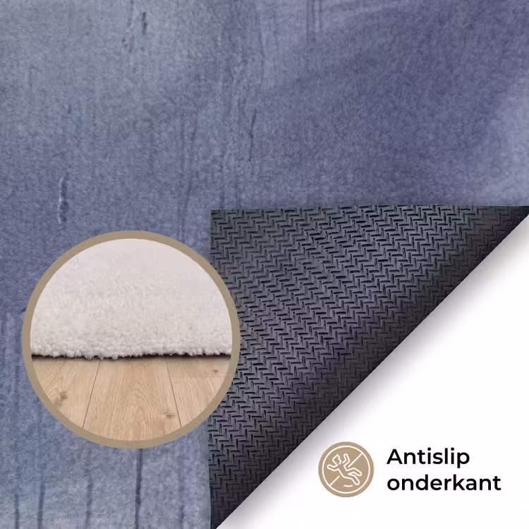 Vloerkleed - Abstract - Kwaststreken - Modern - Kunst - Grijs — 4