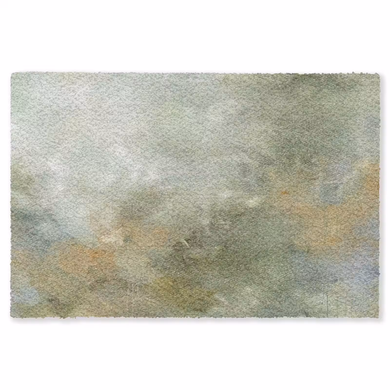 Vloerkleed - Abstract - Groen - Beige - Modern - Kunst — 1