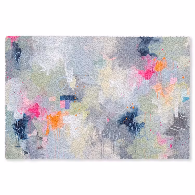 Vloerkleed - Abstract - Kleurrijk - Modern - Kunst — 1