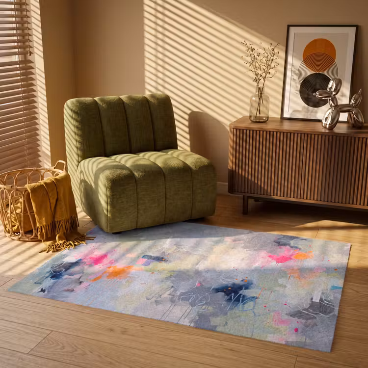 Vloerkleed - Abstract - Kleurrijk - Modern - Kunst — 2