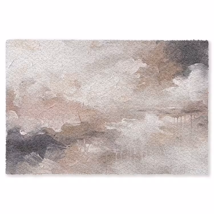 Vloerkleed - Abstract - Textuur - Kunst - Modern - Beige — 1