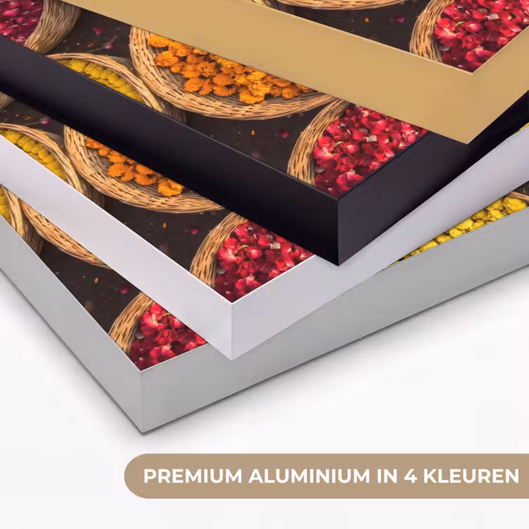 Art Frame - Bloemen - Markt - Kleurrijk — 2
