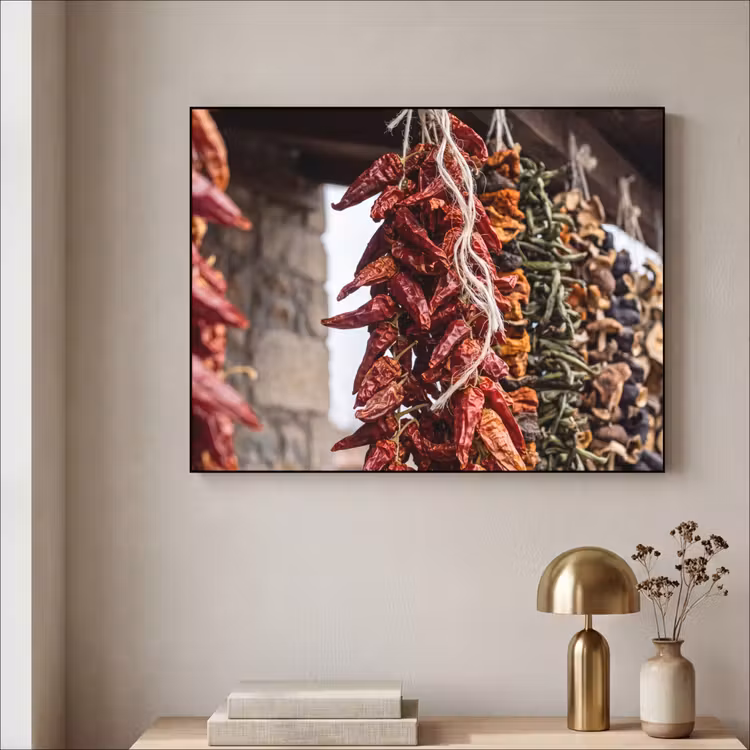 Art Frame - Rode pepers - Eten — 5