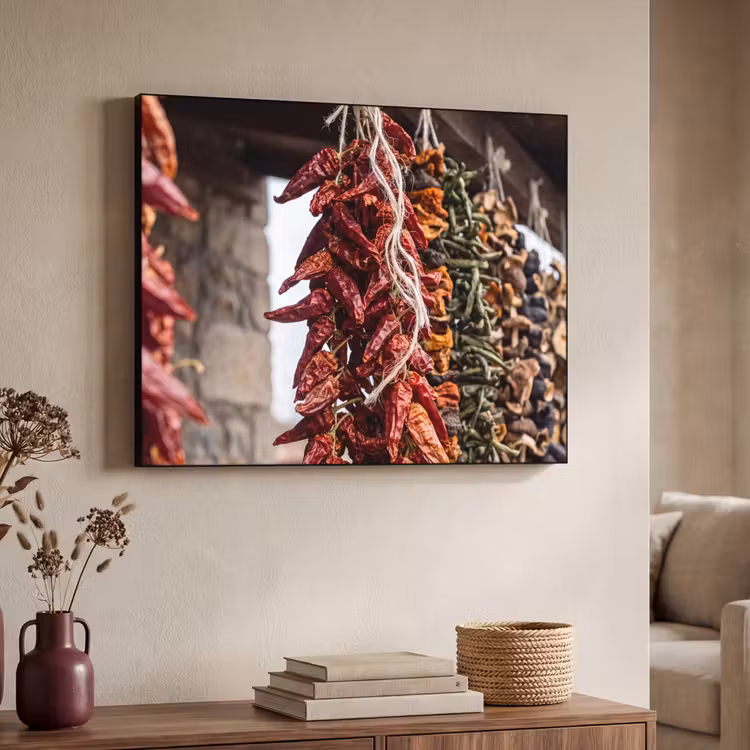 Art Frame - Rode pepers - Eten — 7