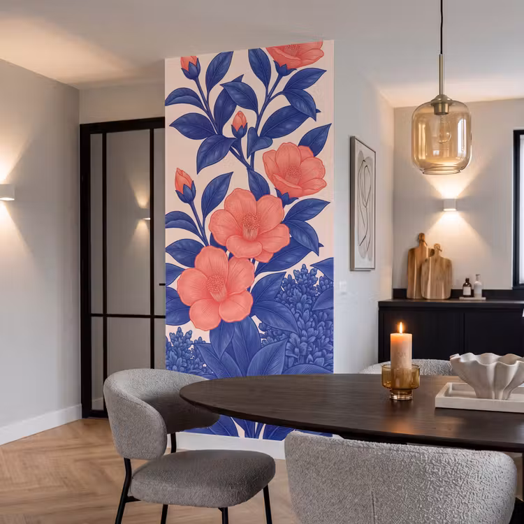 Behang - Bloemen - Bladeren - Botanisch — 5