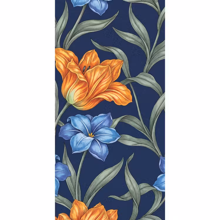 Behang - Bloemen - Botanisch - Patroon — 2