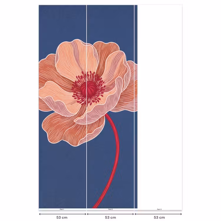 Behang - Bloemen - Modern - Abstract — 6