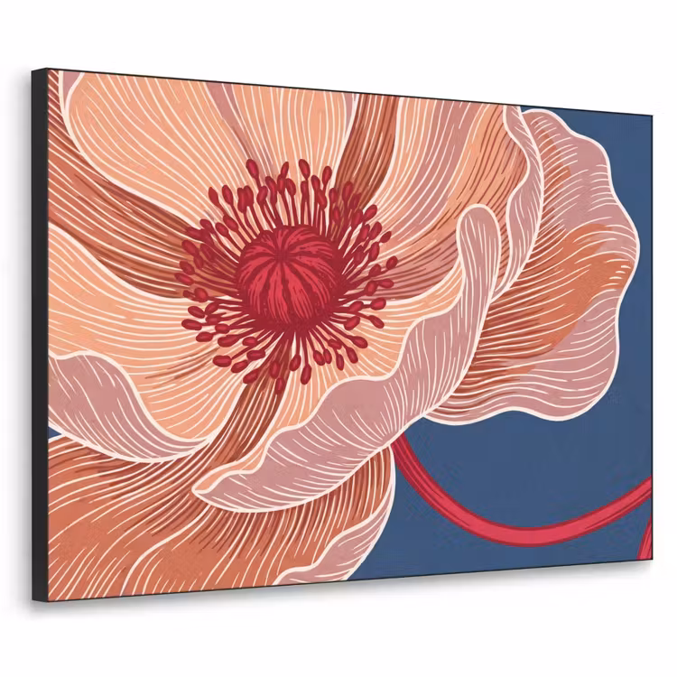 Art Frame - Bloemen - Modern - Abstract — 1