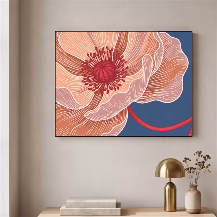 Art Frame - Bloemen - Modern - Abstract — 5