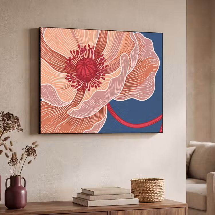 Art Frame - Bloemen - Modern - Abstract — 7
