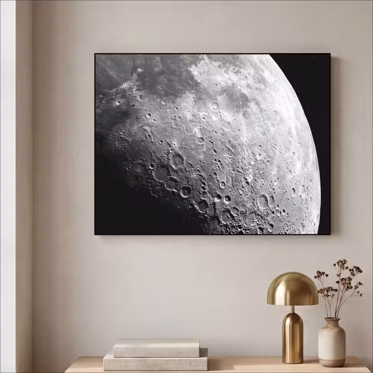 Art Frame - Maan - Kraters - Ruimte — 5