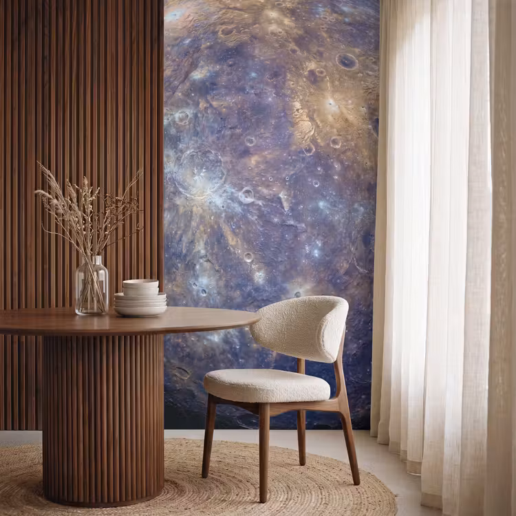 Behang - Planeet - Kraters - Ruimte — 4