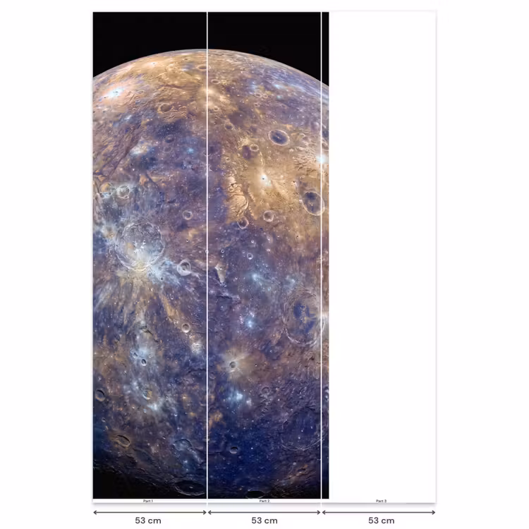 Behang - Planeet - Kraters - Ruimte — 6