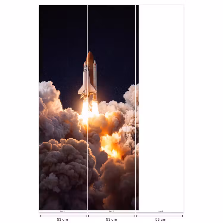 Behang - Ruimtevaartuig - Lancering - Sterren — 6