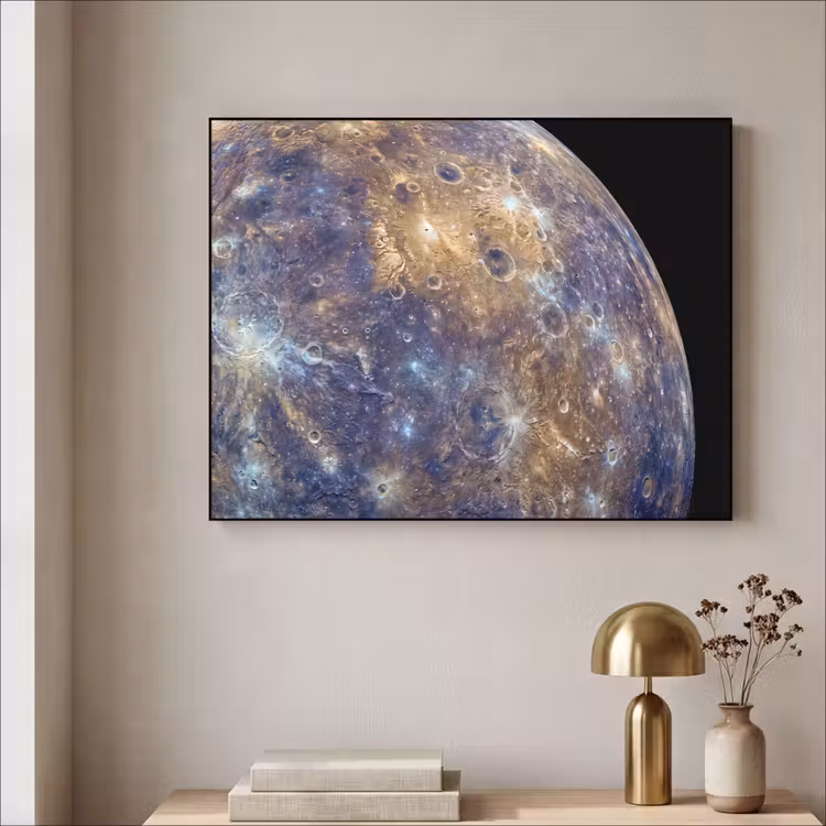 Art Frame - Planeet - Kraters - Ruimte — 5