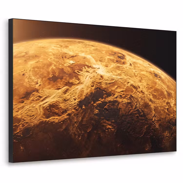 Art Frame - Planeet - Ruimte - Oranje — 1