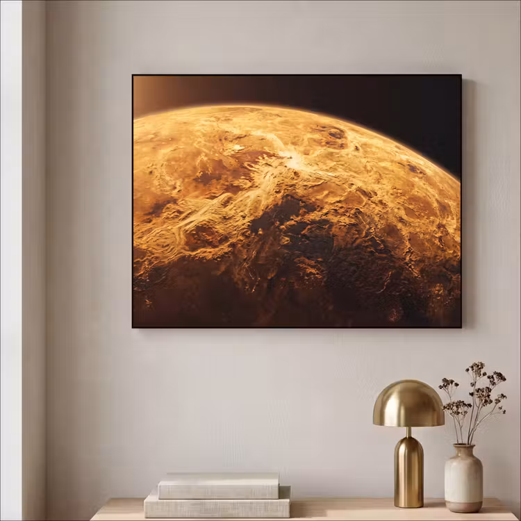 Art Frame - Planeet - Ruimte - Oranje — 5