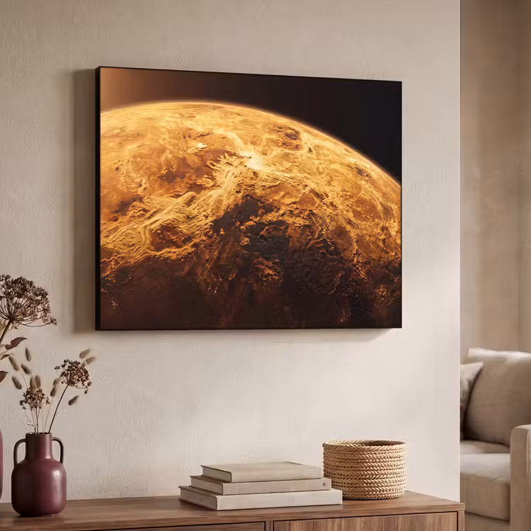 Art Frame - Planeet - Ruimte - Oranje — 7