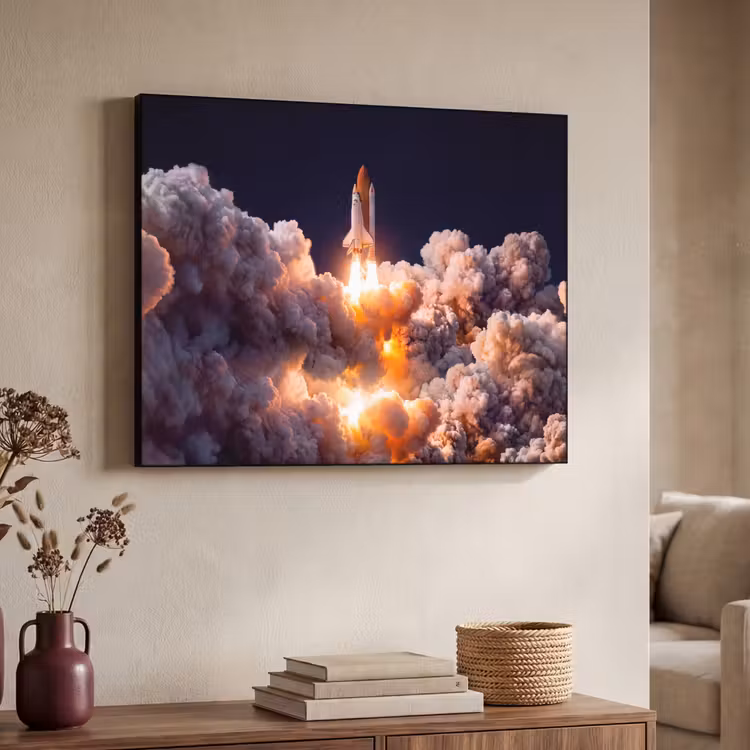 Art Frame - Ruimtevaartuig - Lancering - Sterren — 7
