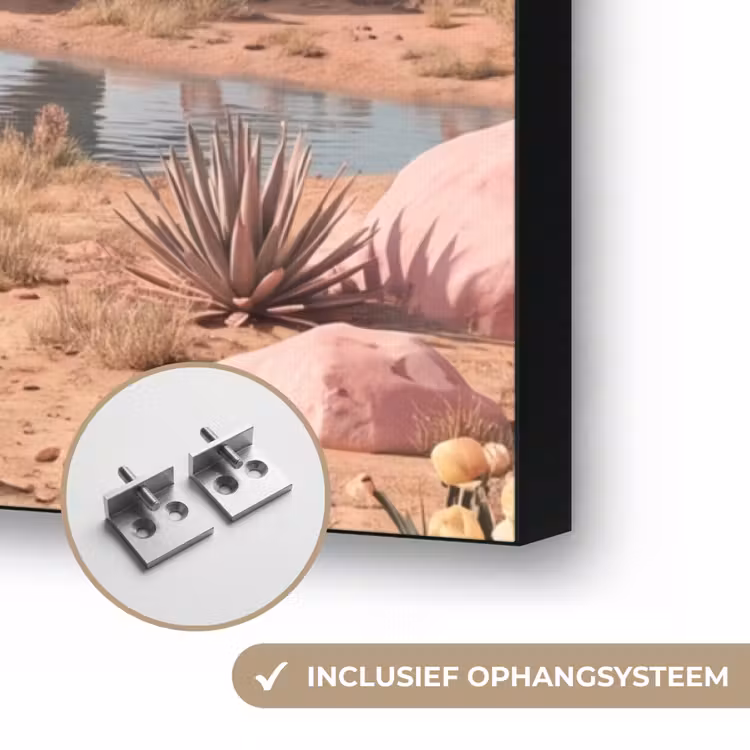 Art Frame - Dinosaurus - Roze - Landschap — 6