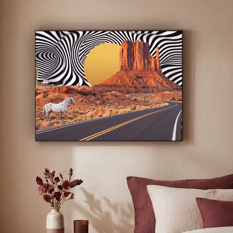 Art Frame - Paard - Woestijn - Natuur — 3