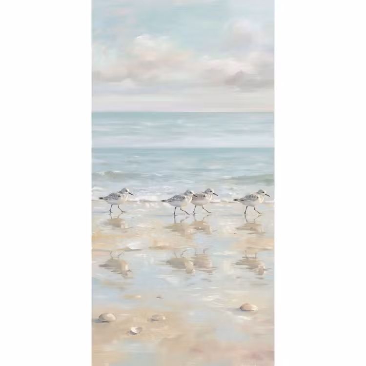 Behang - Vogels - Strand - Zee — 2