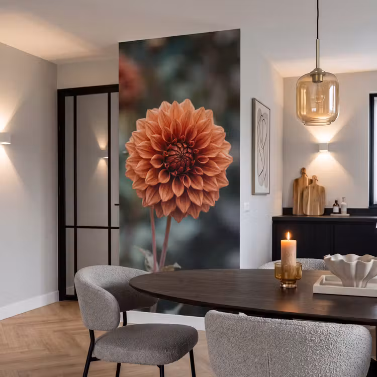 Behang - Dahlia - Bloem - Natuur - Sfeervol — 5